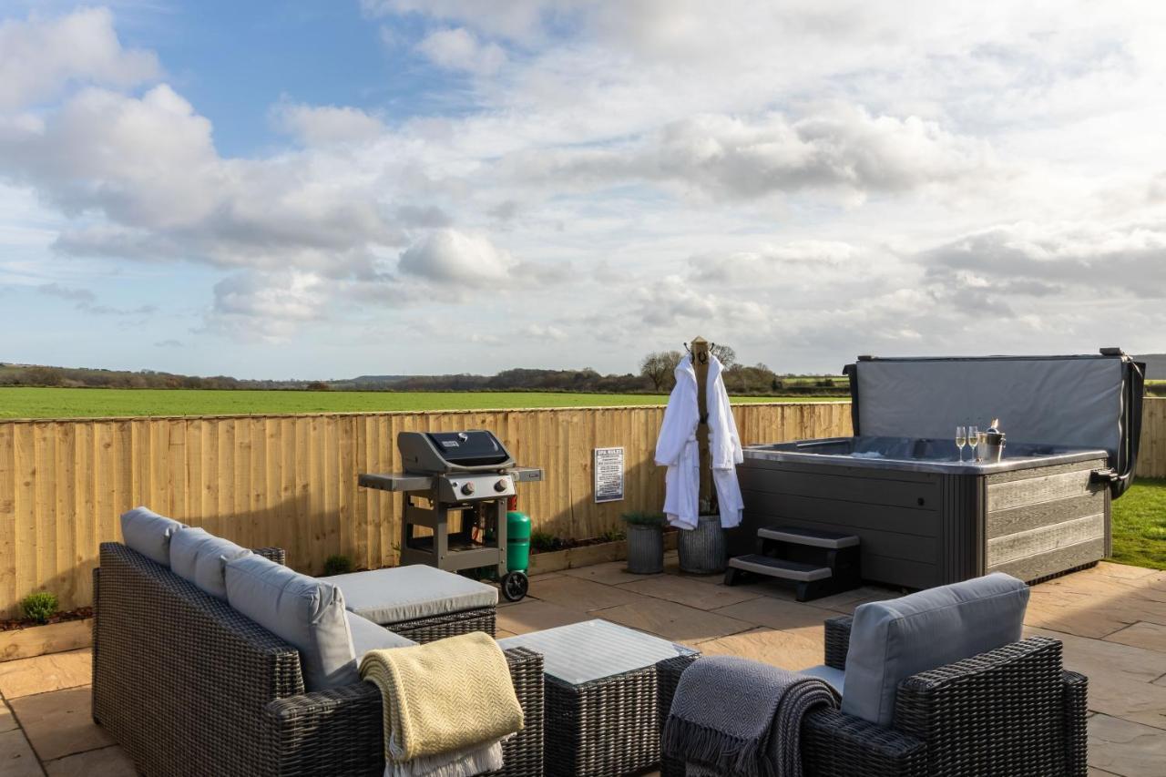 The View, Broxa - Luxury Lodge - Yorkshire Coast Scarborough Exterior foto